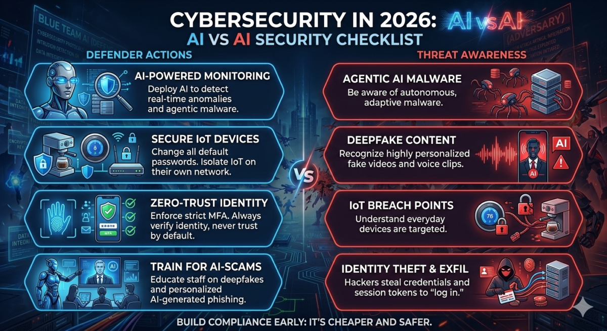 Cybersecurity: The AI vs. AI arms race in 2026 - Allied Office Machines