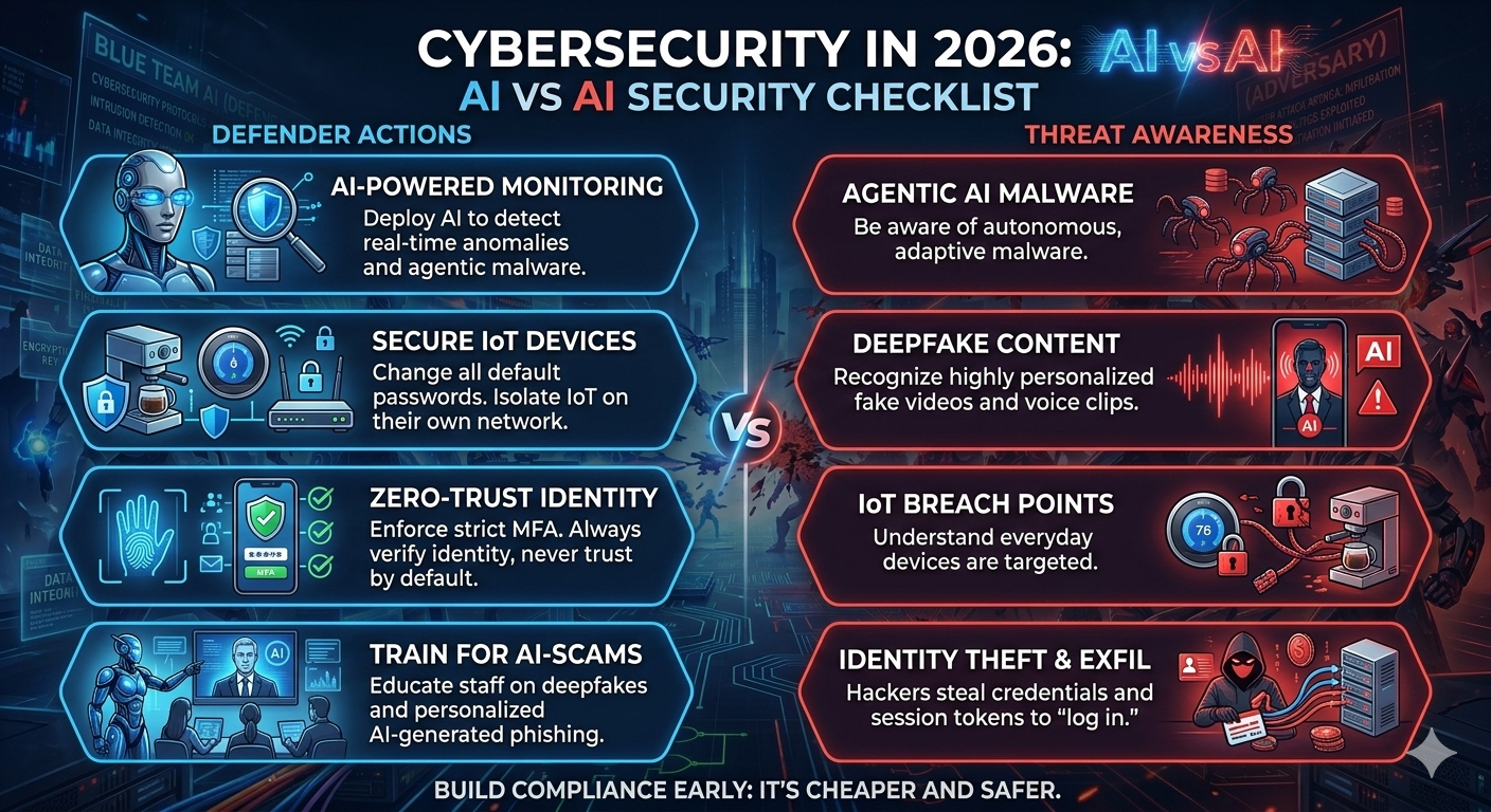 Cybersecurity: The AI vs. AI arms race in 2026 - Allied Office Machines